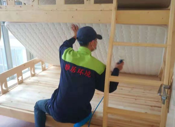 南寧市霖峰一號(hào)小區(qū)除甲醛施工案例